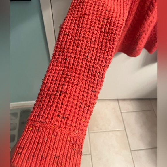 ana coral cable knit sweater - Picture 5 of 8